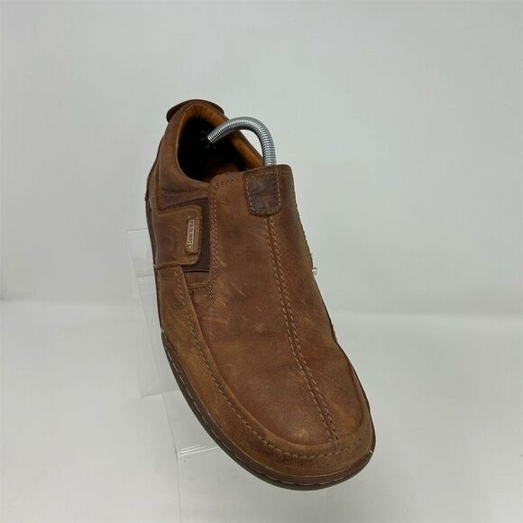 Pikolinos Men's San Telmo Brown Leather Slip-On Loafers EU 44 (US 10-10.5) - Picture 3 of 16